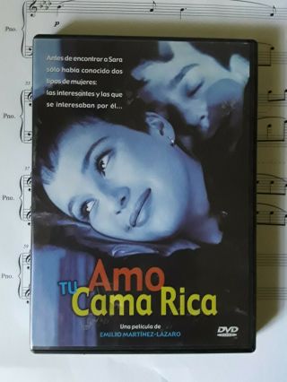 Tu Amo Cama Rica (dvd) Spanish Import Rare Film Emilio Martinez - Lazaro