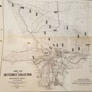 Bulletin Southern California Academy Science 1930 Butterflies Los Angeles Rare
