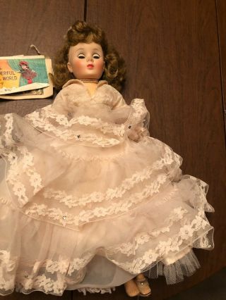 Vintage Toni Doll 1950s Toy With Comic Book
