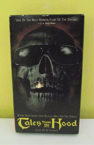 Tales From The Hood Rare Vhs Tape Horror Movie Htf