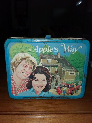 Vintage 1975 Apple’s Way Metal Lunchbox Rare