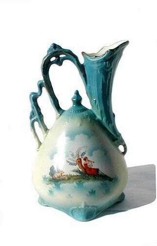 Antique " Czechoslovakia " Art Nouveau Vase