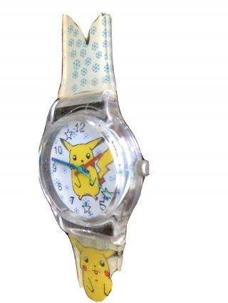Rare Vintage 90’s Pokemon Pikachu Watch
