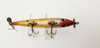 Vintage Smithwick Devils Horse Wooden Lure Old Fishing Lures Crankbait Bass Bait