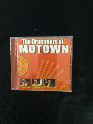 Rare The Drummers Of Motown Audio Sampling Cd Featuring The Real Drummers