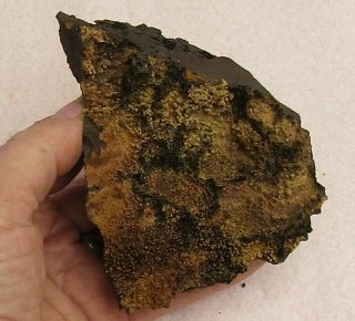 Large Mineral Specimen Of Crystalline Jarosite On Goethite From Gold Hill,  Utah