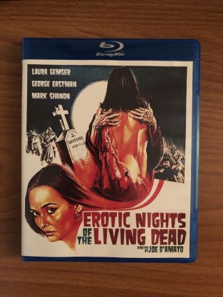 Erotic Nights Of The Living Dead (1980) Blu Ray Rare Code Red
