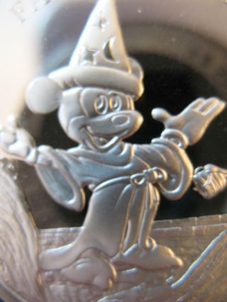 1 Oz.  999 Silver Very Rare 1940 Fantasia Disney Masterpieces Proof Coin