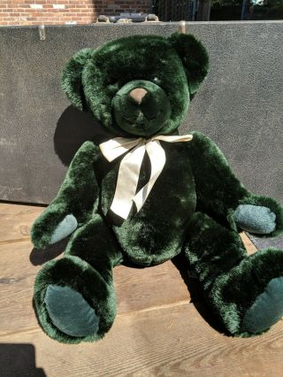 Mith Mouse In The House Toys Of Beverly Hills Dark Forest Green Plush 26 " Bear