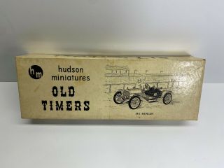 Hudson Miniatures 1949 1:24 Scale Old Timers 1911 Mercer Boxed Model Kit Nores