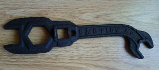 Antique B & G Plow Co.  (bucher & Gibbs) Of Canton,  Oh Farm Implement Wrench Tool