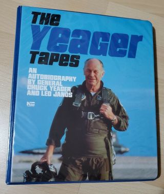 The Yeager Tapes An Autobiography By Chuck Yeager And Leo Janos 6 Cassettes Rare