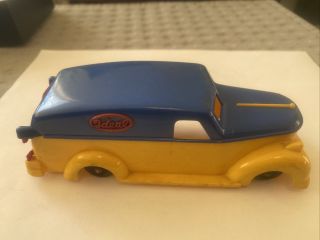 Rare 1950’s Ideal Toy Co 6” Hard Plastic Panel Delivery Truck Marked I - 1729