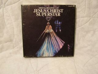 Jesus Christ Superstar Broadway Cast - 1971 - Reel To Reel - Rare