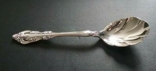 Vintage Oneida Community Silver Artistry Sugar Spoon Shell Bowl Mirrored Finish