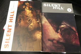 Silent Hill Omnibus 1 & 2 Ciencin Idw Comics Rare Oop Silent Hill Konami Tpb