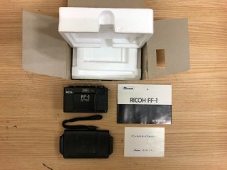 Near : Rare RICOH FF - 1 Point & Shoot Camera 35mm F/2.  8 Lens JAPAN 2