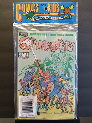 Thundercats 3 In 1 Bag Set 1 2 3 Rare 1985 Marvel 1st App.  Star Netflix
