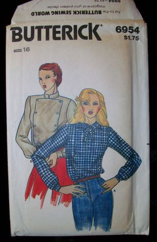 Butterick Vintage Pattern 6954 Women 