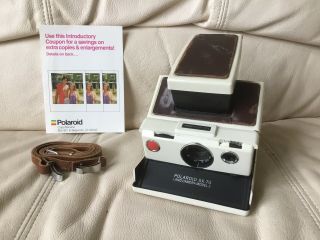 Rare Polaroid Sx - 70 Model 2 Instant Camera W/strap Lugs - Tested&working - Ships Now