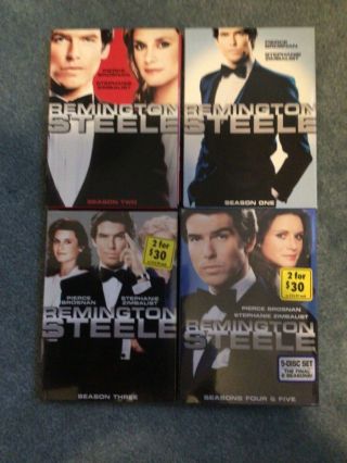 Remington Steele Complete Series Dvd Seasons 1 2 3 4 5 Rare Oop