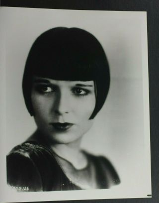 Louise Brooks Head Shot - 8x10 " Photo Print - Vintage L1279e