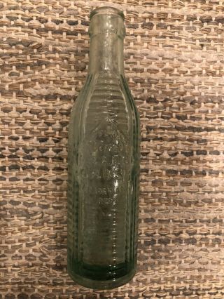 Wards Orange Crush Bottle - Rare - Green - Patent Pending.  Pre 1920