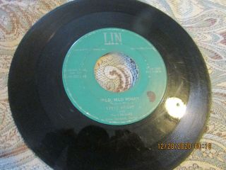Rockabilly 45 - Steve Wright And The Lin - Airs On Lin - Wild,  Wild Woman Rare