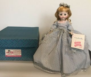 Vintage Madame Alexander Cinderella Doll 1548 & Tag