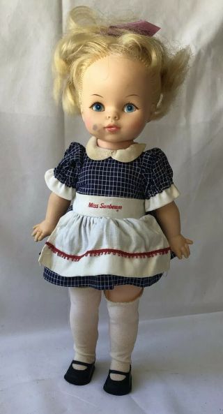 Vintage Horsman 1970 “miss Sunbeam” Doll.  She Is Pretty Not Perfect