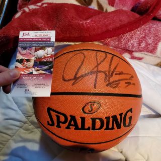 Very Rare Autographed Dennis Rodman Official Nba Basketball.  Jsa