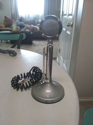 Vintage Astatic Model D - 104 Microphone Ham Radio Mic