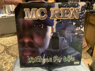 Mc Ren - Ruthless For Life Lp/ruthless Records/1998/rare/oop/very Good,