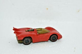 1970 Hot Wheels Redline Sizzlers Ferrari 512 S Rare Large S Mexico