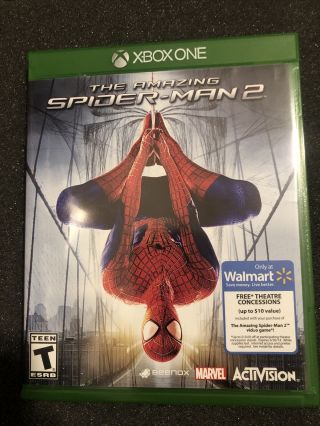 The Spider - Man 2 (xbox One,  2014) Marvel Activision Game Htf Rare