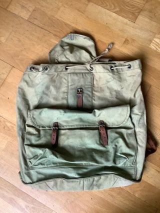Rare Ww2 1942 Special Operations Executive Soe Agents Backpack