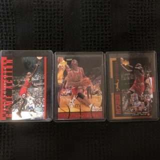 1998 - 99 Upper Deck Michael Jordan Serial Numbered Inserts /2300 Diecut Rare