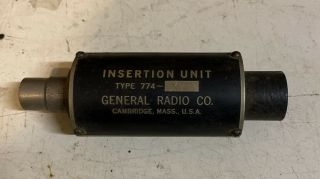 General Radio Insertion Unit Type 774 - X Vintage Rare And Great Shape