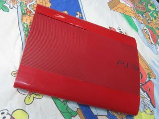 Ps3 Slim Red God Of War Edition Console Only Pre Owned Rare