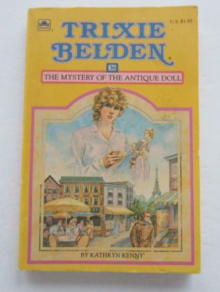 Trixie Belden 36 Mystery Of The Antique Doll Vintage Kathryn Kenny Book