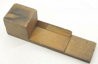 Antique Lamson Industrial Foundry Wood 7 5/8 " Machine Part Mold Pattern M67s