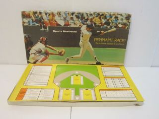 Rare 1973 Sports Illustrated Pennant Race Baseball Game Aaron - Ryan - Rose - Jackson