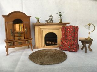 Dollhouse Miniatures Living Room Furniture 1:12