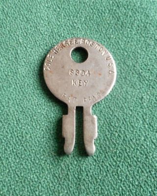 Vintage Key Cole Boston 8394 Equipment Key