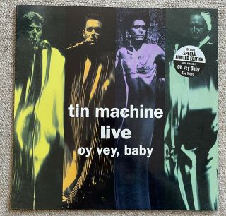 Tin Machine Live Oh Vey Baby 12” LP Victory Records 828 328 - 1 Rare EX Bowie 1st 2