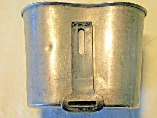 Rare Ww2 Us Army Marines M - 1910 Canteen Cup - Made By - Landers,  Frary & Clark