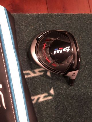Taylormade Tour Issue M4 3 Wood 15 Head Only Hot Melt M6 Sim Prototype Van Rare