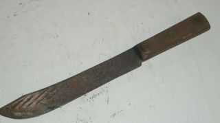 Vintage Case Xx Kitchen Knife With Wood Handle - 12.  5 Inches Long