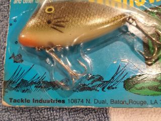Vintage Fishing Lure Swimmin Minnow By Tackle Industies In