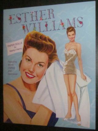 Paper Doll Set Esther Williams By Marilyn Henry 2009 Paper Studio Press